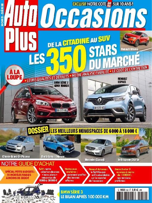 Editions Mondadori Axel Springer (EMAS)作のAuto Plus Franceの作品詳細 - 貸出可能